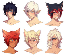   From an event I did on streaming, when people would buy it in live and I would draw it right in the moment! =)All are OCs from the comission but the first one, who&rsquo;s my OC String!  