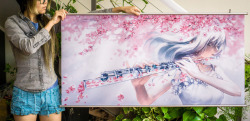 yuumei-art:    Wall scrolls are finally available at my online