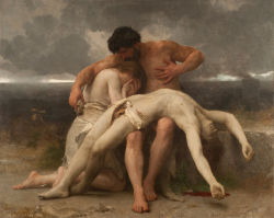 caelumadmare: The First Mourning (1888) by William-Adolphe Bouguereau