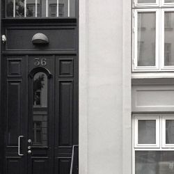 septemberedit:  I have a thing with black doors, old buildings