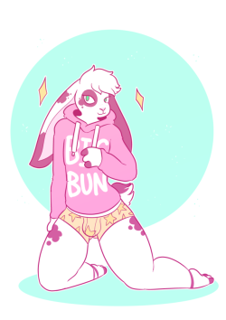 cat-boots:  ✨BIG BUN✨  commission for @BombaOtta on twitter 