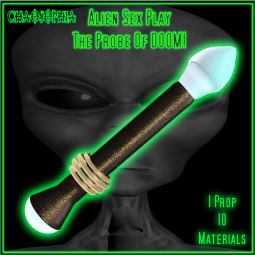  Built by the aliens for the aliens. A staple for any race of alien that calls the Poserverse home.   New prop by Chaosophia! What’s included? Glad you asked! 1 Prop 10 Materials An affordable price! Don’t sit on this one! Or wait…Compatible