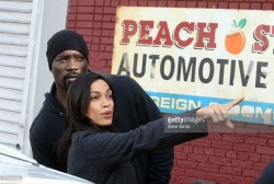 hudson-river:  wearewakanda:  New ‘Luke Cage’ Set Pics!WΛW