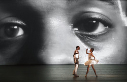 vvni:  Lil Buck and Lauren Lovette of NYCB in JR’s ‘Les Bosquets’