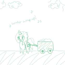 ask-peppermint-pattie:  These wagons are heavy… Who’s a cute