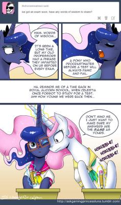 askgamingprincessluna:  Ask Gaming Princess Luna 033 “Wait