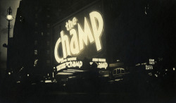 oldnewyorklandia:  Fred Zinnemann, The Champ, Astor Theater,