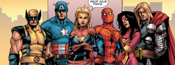 theironlegion:  despondentparamour:  Avengers Assemble #11  Reblogging