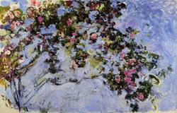 huariqueje:  The Rose Bush - Claude Monet 1925-26 Impressionism
