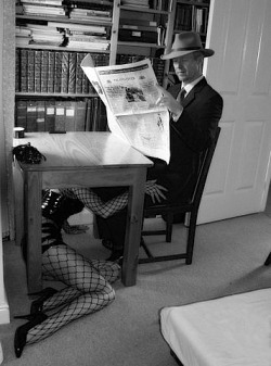 confessionsofafamilygirl:   before he goes off to work. 