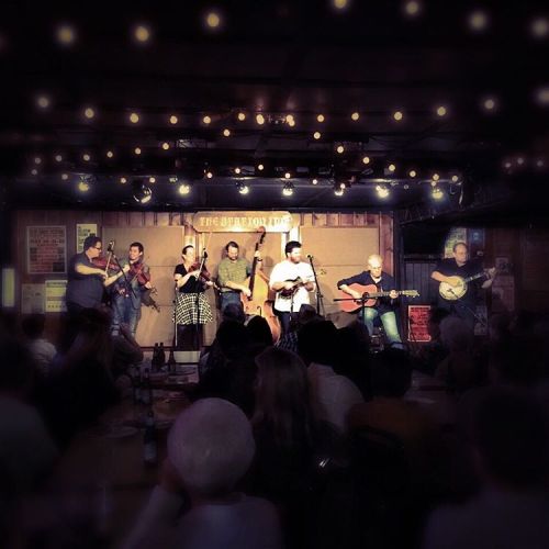 <p>And then last night… (it’s just getting ridiculous now, I realize) I got to play a couple of tunes in the Kenny Baker Tribute show organized by @brianosonfun and hosted by @stationinnnashville Triple fiddle with two of my best friends and incredible musicians @chessboxermusic and @tylerandal and tasteful mandolin from my friend @thecampbellgram and then no big deal, Russ Barenberg and Alan O