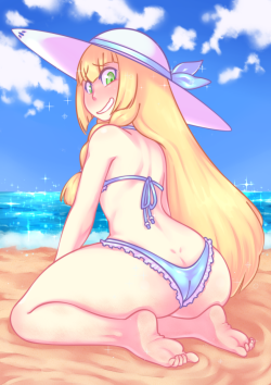 nyxondyx: Patron print(s) of Lille at the beach (please don’t