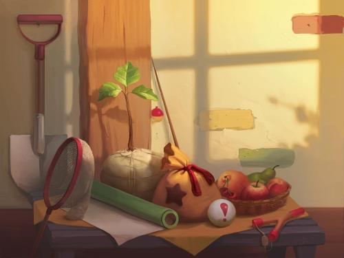 retrogamingblog2: Nintendo Still Life Paintings made by Lizustration