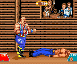 pixelclash:  the finger - Violence Fight (1989 - Taito - arcade) 