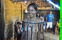 Preparations for a traditional Xerente marriage, via Assessoria