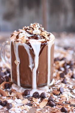 fullcravings:  Toasted Coconut Chocolate Pumpkin Spice Latte