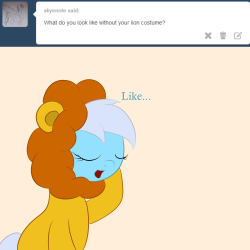 ask-leo-pony:  <Leo> When I mean infinite wardrobe, I mean