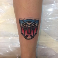 💀✖️tatuaje de símbolo de @transformersmovie realizado