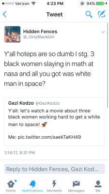 amandaseales:  onlyblackgirl:  Hidden Figures is made up y'all.