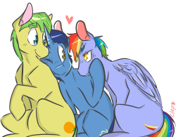 braeburn-corner:  clepony:  request for uncle orange—daddies