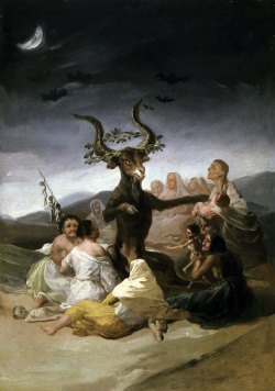 superbestiario:  Francisco Goya (Spanish, 1746-1828)Witches’