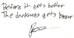 allthepoetscometolife:  Patrick wrote this out for me when I