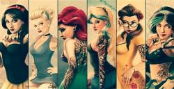 wildgirl-for-wildstyle:  Disney princess IRL inked 