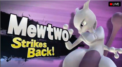 tlrledbetter:ssb4dojo:MEWTWO STRIKES BACKAvailable April 15th