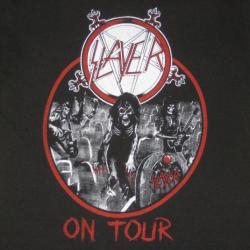 mmmmetalmania:  SLAYER 1986 TOUR T-Shirt Reign In Pain blood