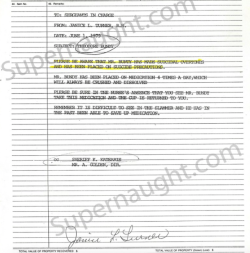 bunbunbundy:  Above are some jail medical documents recorded
