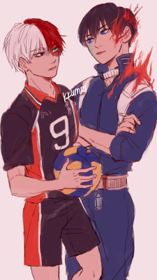 kkumri:  for the one who loves shouto and tobio as much as i