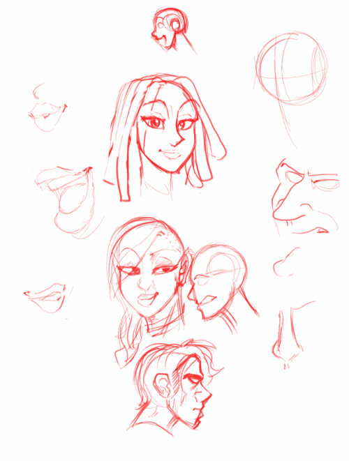 thestripedwurf:  more android tablet doodles ive done. Trying to practice human faces. Cameos from MOA’s BB, Naughty Jester and Carmessi’s Gala.  gorgeous TT u TT