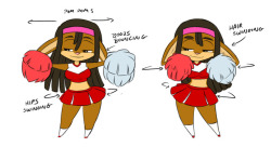 shonuff44: CHEERLEADER SYNNABUNN   Here is another gif animation