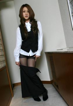 asiapantyhose:Asian Girls with pantyhose, tights, collants, pantimedias,