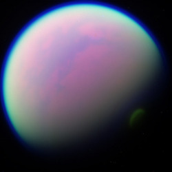 ikenbot:  Titan Under Varying Filters RGB color, RGB false color,