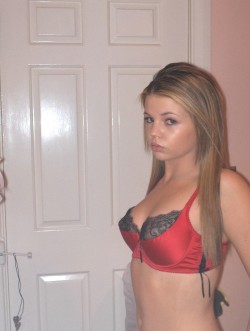 Silly teen chav being silly showing her knickers in public  more