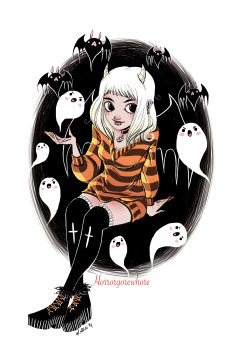 horrorgorewhore:  I have never felt more adorable. This spooky