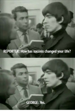 The Beatles: How to be irreverent bad boys without being assholes.