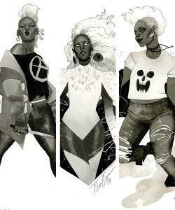 lehnsure:  Comic Book Meme | [3/5 Female Characters]  Ororo Munroe