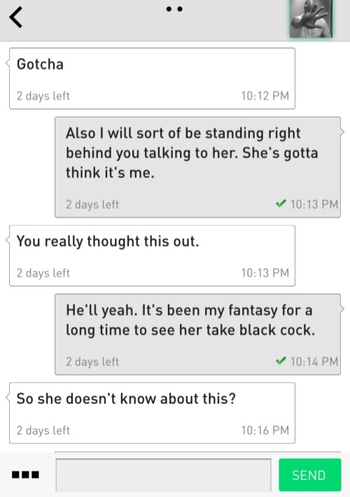 cuckoldtext:  Thisâ€™ll work - not.  It may not work to trick her into believing it’s a dildo, but she might turn out to be a more willing accomplice than hubby knows. Â There’s an awful lot of “bad” hidden in some of those “