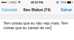 "Por onde for, quero ser seu par."