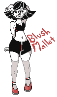 pilesofpixels:  Anyone who doesn’t think @blushmallet isn’t