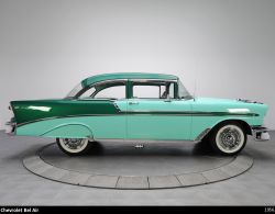 carsontheroad:  Chevrolet Bel Air 1956selected by CarsOnTheRoad