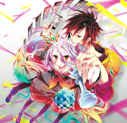 kaneki-kun:  No Game No Life (menu screens 1-6)