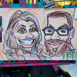 Caricature from Oktoberfest in Framingham.  Thanks for having