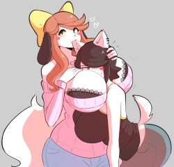 theycallhimcake:happy dog family 