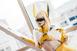 hotcosplaychicks:  Jolteon Gijinka 2 by Arctic-RevoIution   Check out http://hotcosplaychicks.tumblr.com for more awesome cosplay 