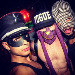 Giving you Masked Life w/ @manchic and ANON Dude at @gioblackpeter