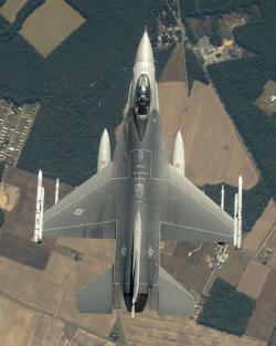 graviton1066:  F-16 from Above  The view from above a U.S. Air