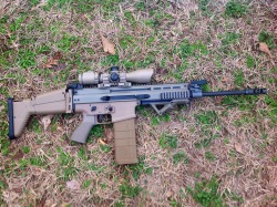 fmj556x45:  FNH SCAR 17s 7.62x51mm with Molon Labe Industries